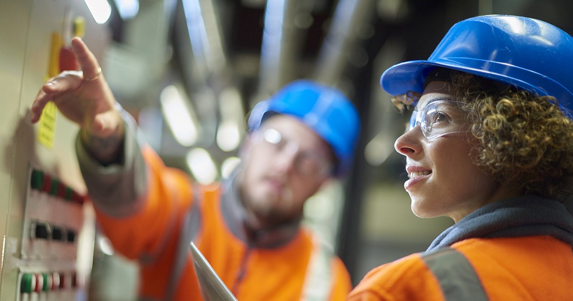 two workers