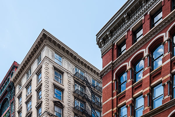 New York city apartment buildings