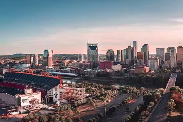 Skyline of Nashville, Tennessee